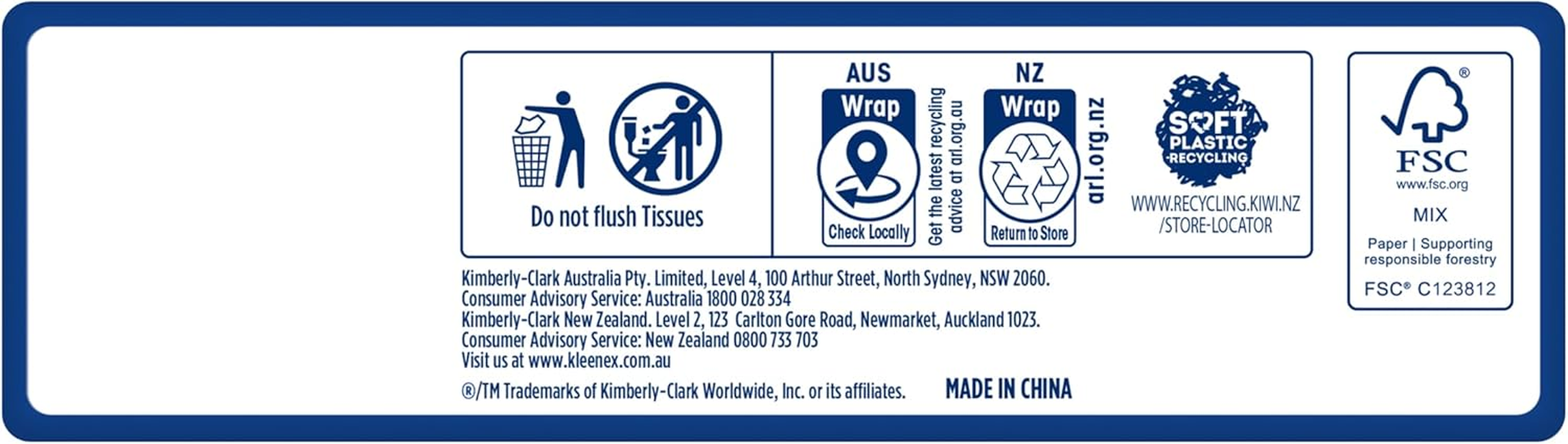 Kleenex Ultra Soft Pocket 3 Ply Facial Tissues (6 X 10 Pack) image number 4