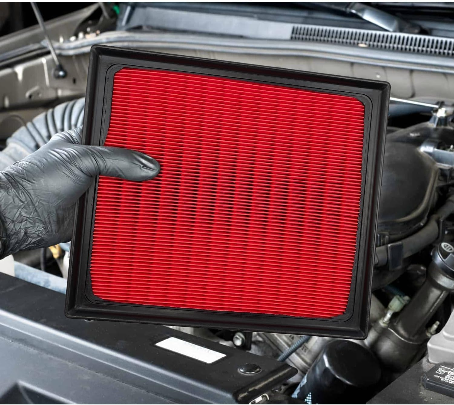 Engine Air Filter JMF005 Fits for Toyota 2019-22 Avalon, 2018-24 Camry, 2020-24 Highlander, 2019-24 RAV4/ES350, 2022-24 NX250, Replacement for CA12377, 17801-25020, 17801-F0050