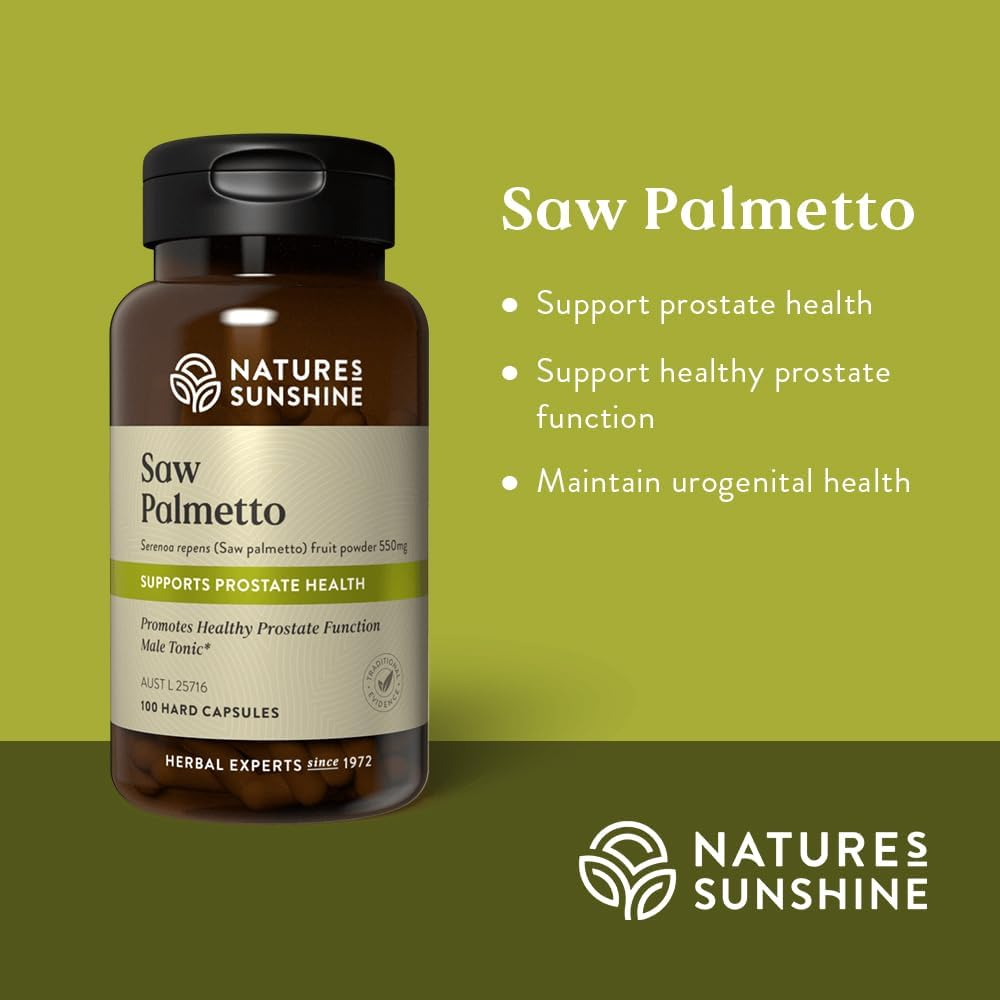 Nature'S Sunshine Saw Palmetto 100 Capsules image number 4
