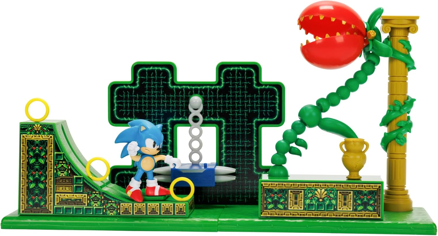 Sonic the Hedgehog Stardust Speedway Zone Playset with 2.5" Sonic Action Figure image number 4