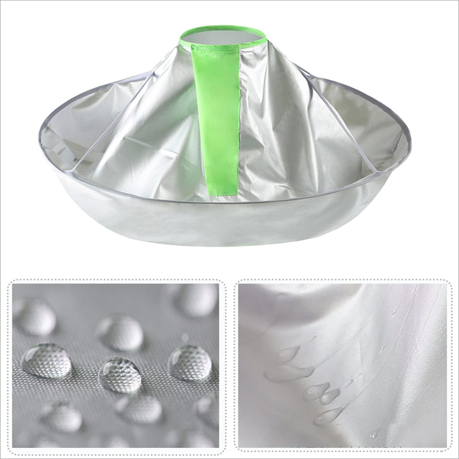 Yqkangzhu Professional Hair Cutting Cape, Salon Barber Cape, Waterproof Haircut Cloak Umbrella Hair Catcher, Foldable Hairdresser Gown Apron, Men Women Hairdressing Supplies for Barber and Stylists image number 6