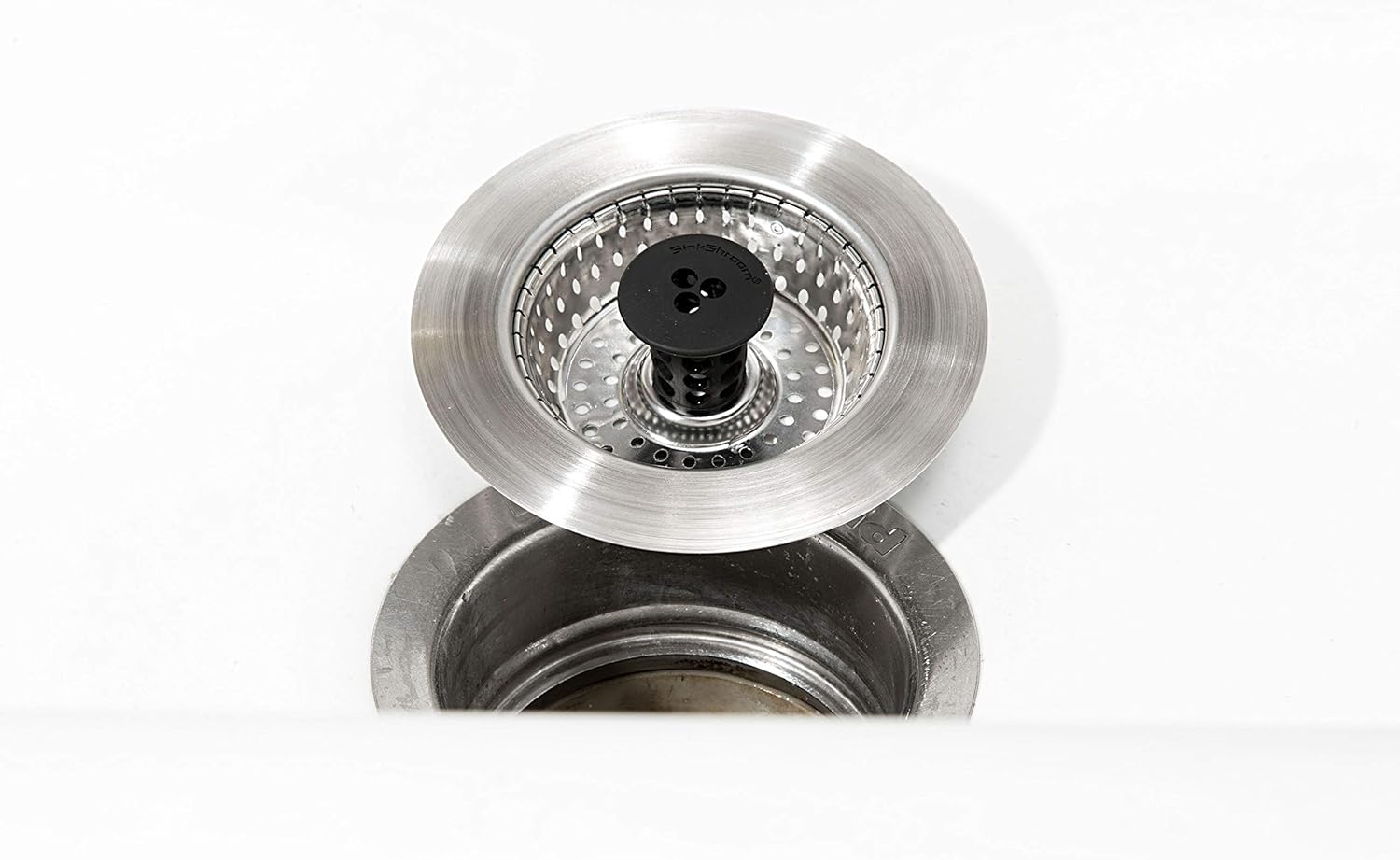 Sinkshroom Kitchen Sink Strainer, Stainless Steel image number 6