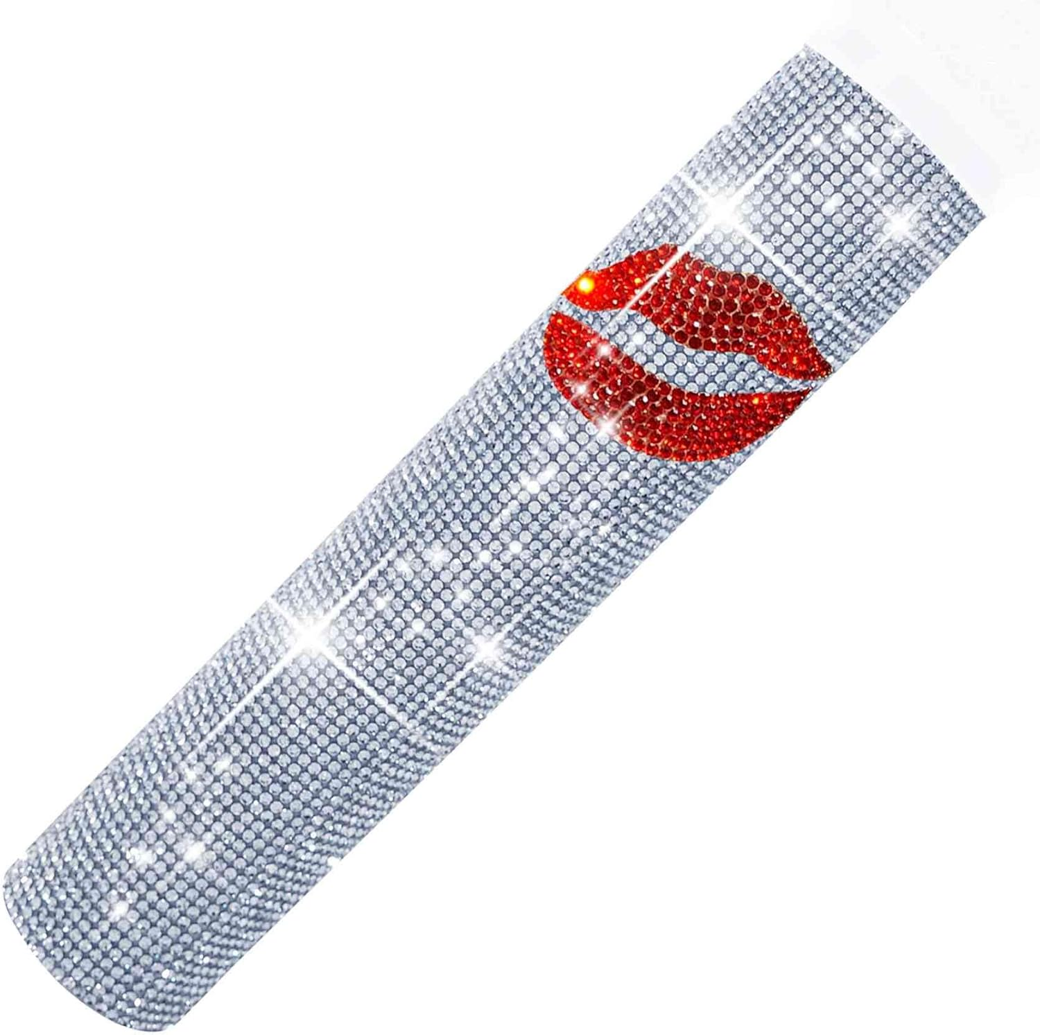 Rhinestone Microphone Sleeve for Shuer Wireless Mic SM58, Beta58A, Beta87A, SM86, PG58 Handle Cover Replacement, Royal Blue Bling on Party, Tours, TV Shows (Mic NOT Included)