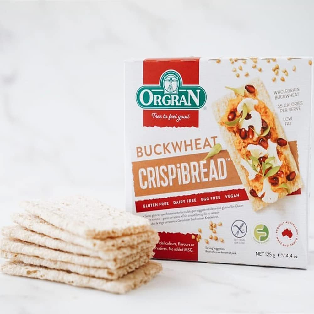 Orgran Gluten Free Buckwheat Crispibread, 125G image number 6