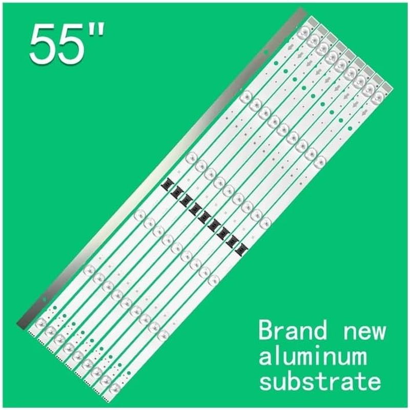 10PCS LED Backlight Strips 6LED for S-Ony 55 Inch KD-55XH8096 KD-55XH8196 XBR-55X800H I-5500SY80062-VC YSAS055CN001 LM41-01056A image number 4