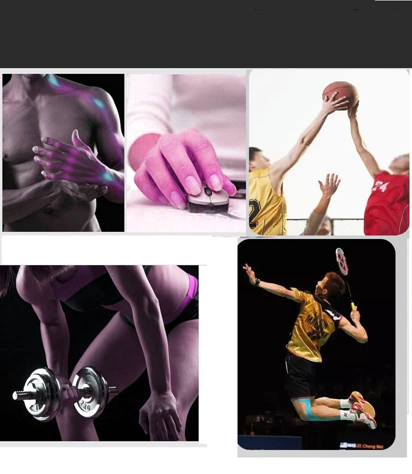 10X Finger Protector Sleeve, Breathable Sports Aid Finger Sleeves (BLACK) image number 3