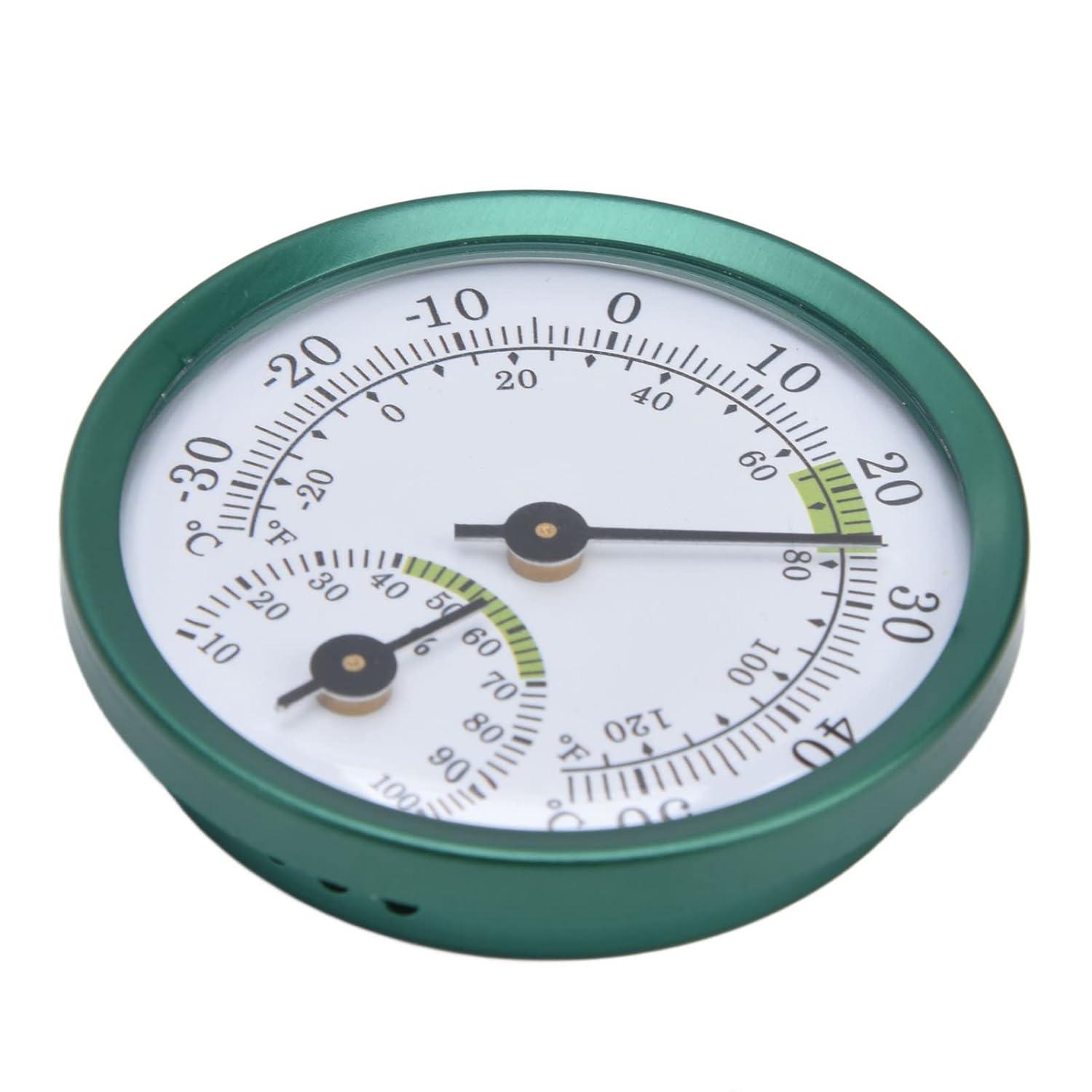 Tnfeeon Temperature Humidity Meter, Easy-To-Read Dial, Long-Lasting & Battery-, Accurate Measurements, Portable, Applicable for Greenhouse, Warehouse, Home, and Office Without image number 3