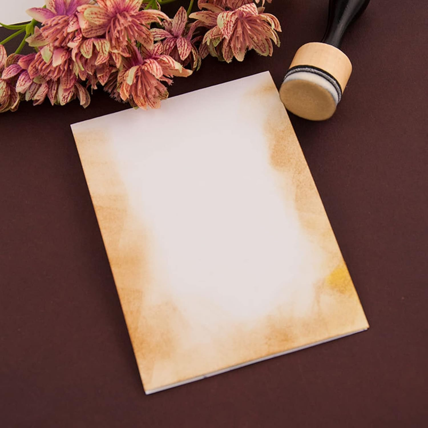 Ink Blending Tool, Wooden Handle Ink Paints Mixing Blending Tool DIY Crafts Painting Tools for Scrapbooking image number 4