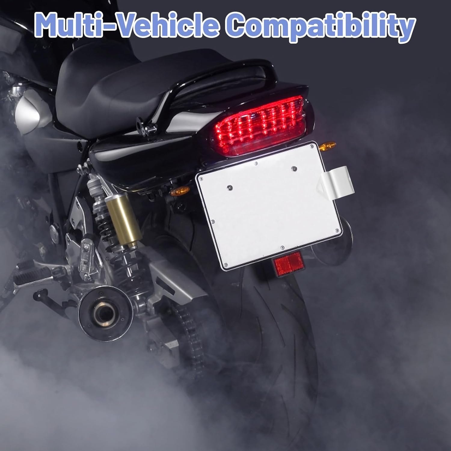 8 Pcs White Clip It on Clips License Plate Holder - Licence Clip for Cars - Easy to Attach & Removed - for L Plate & P Plate image number 6