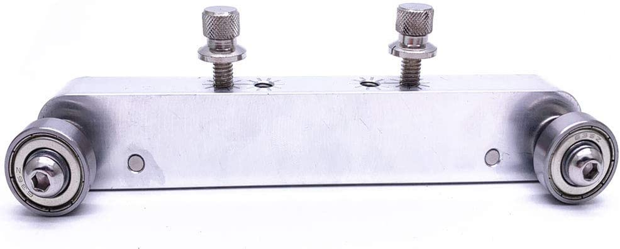 Jiayouy Adjustable Guitar Nut & Bridge Sander Luthier Tool for Electric Acoustic Guitar Bass Silver image number 1