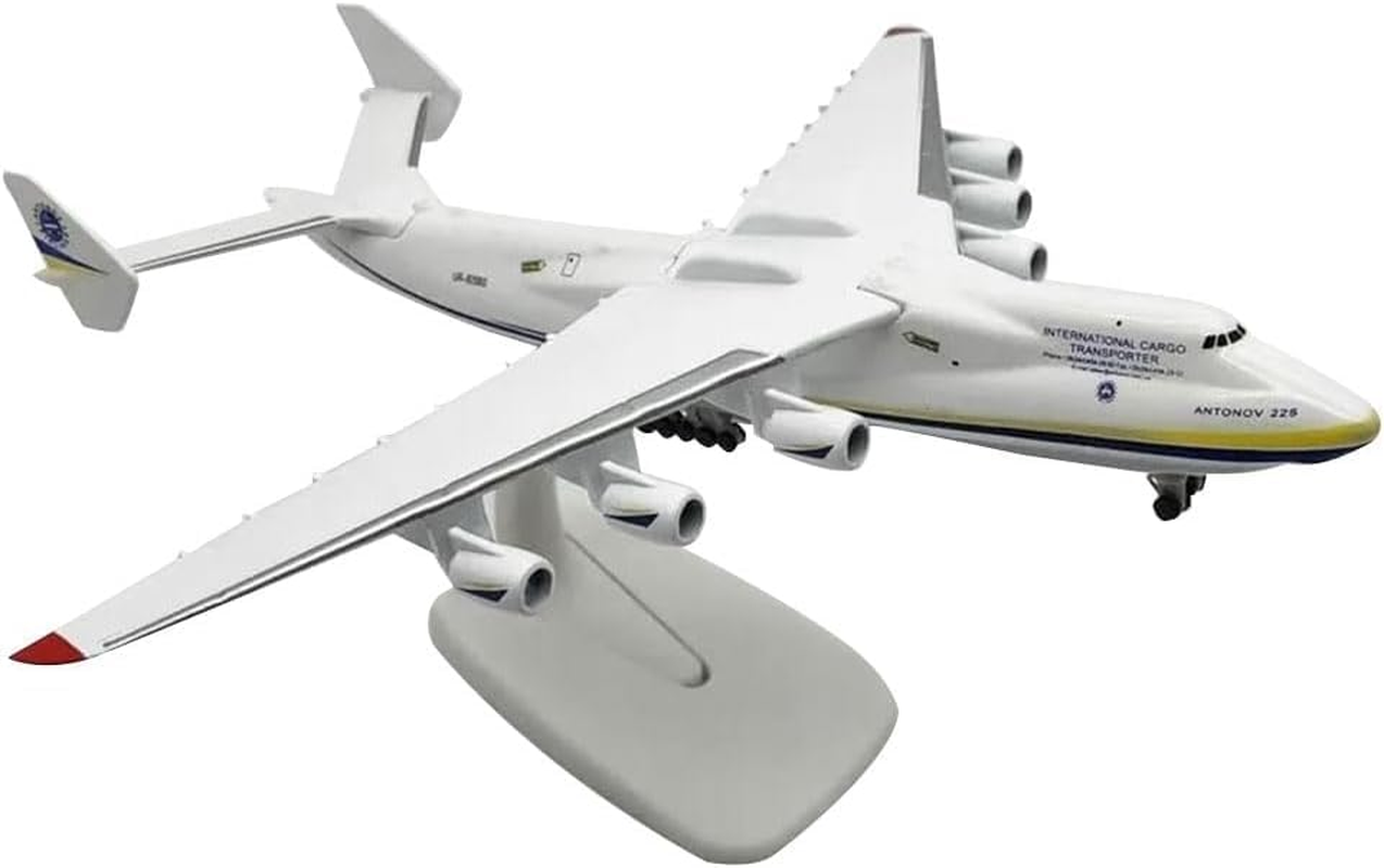 AUJING 1/400 Antonov An-225 Mriya Large Transport Airplane Model, Metal Alloy Aircraft Model Kit for Collecting and Gift, Home Office Decoration image number 5