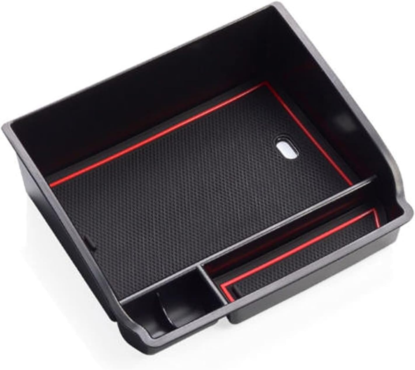 Center Console Organizer for Toyota Hilux 2025 2024 2023 2015-2022 Interior Organizer Center Console Holder Tray Armrest Storage Box with Non-Slip Silicone Mats Hilux1525 image number 5