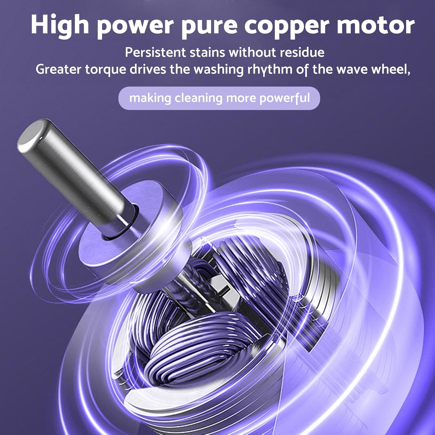 MAX COOL 8L Foldable Washing Machine Portable Mini Washing Machine 3 Modes Deep Cleaning Perfect for Office, Camping, Traveling