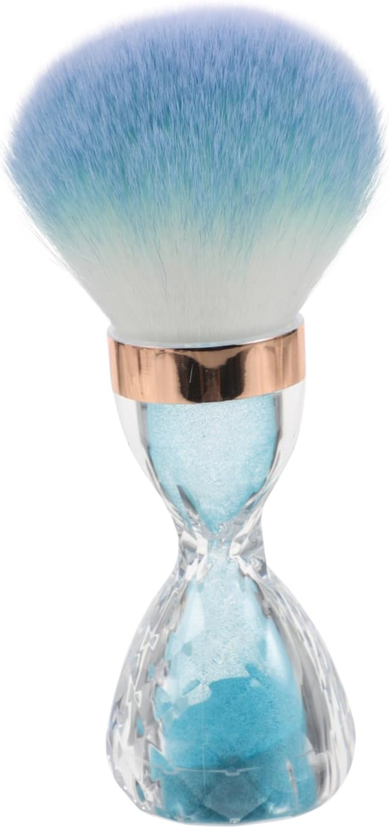 Beatifufu Nail Art Tools Soft Makeup Powder Brush Dust Collector Brush for Nail Art Cleaning Portable