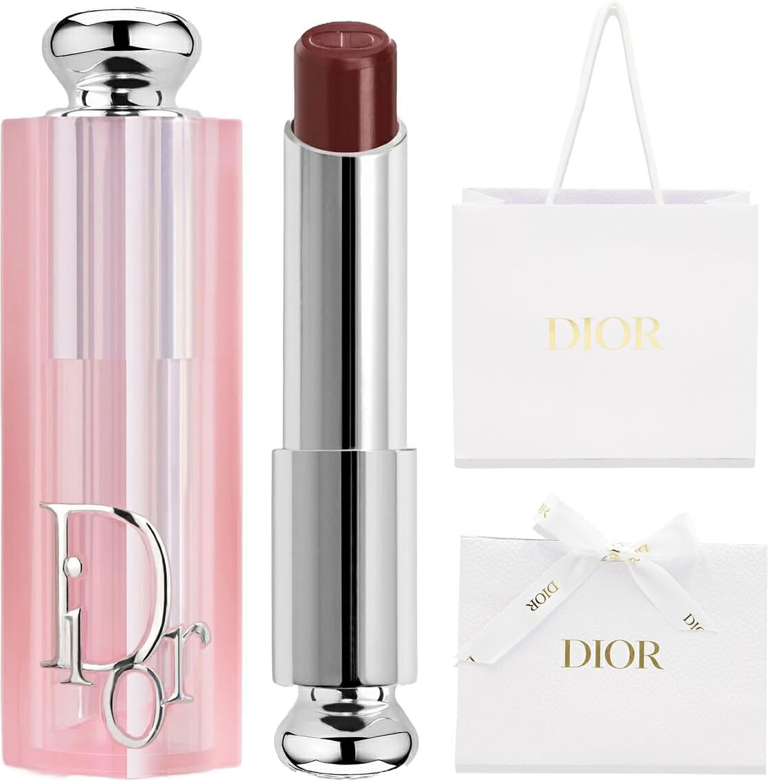 DIOR Addict Lip Glow Hydrating Lip Balm - 015 Cherry - Clear image number 1