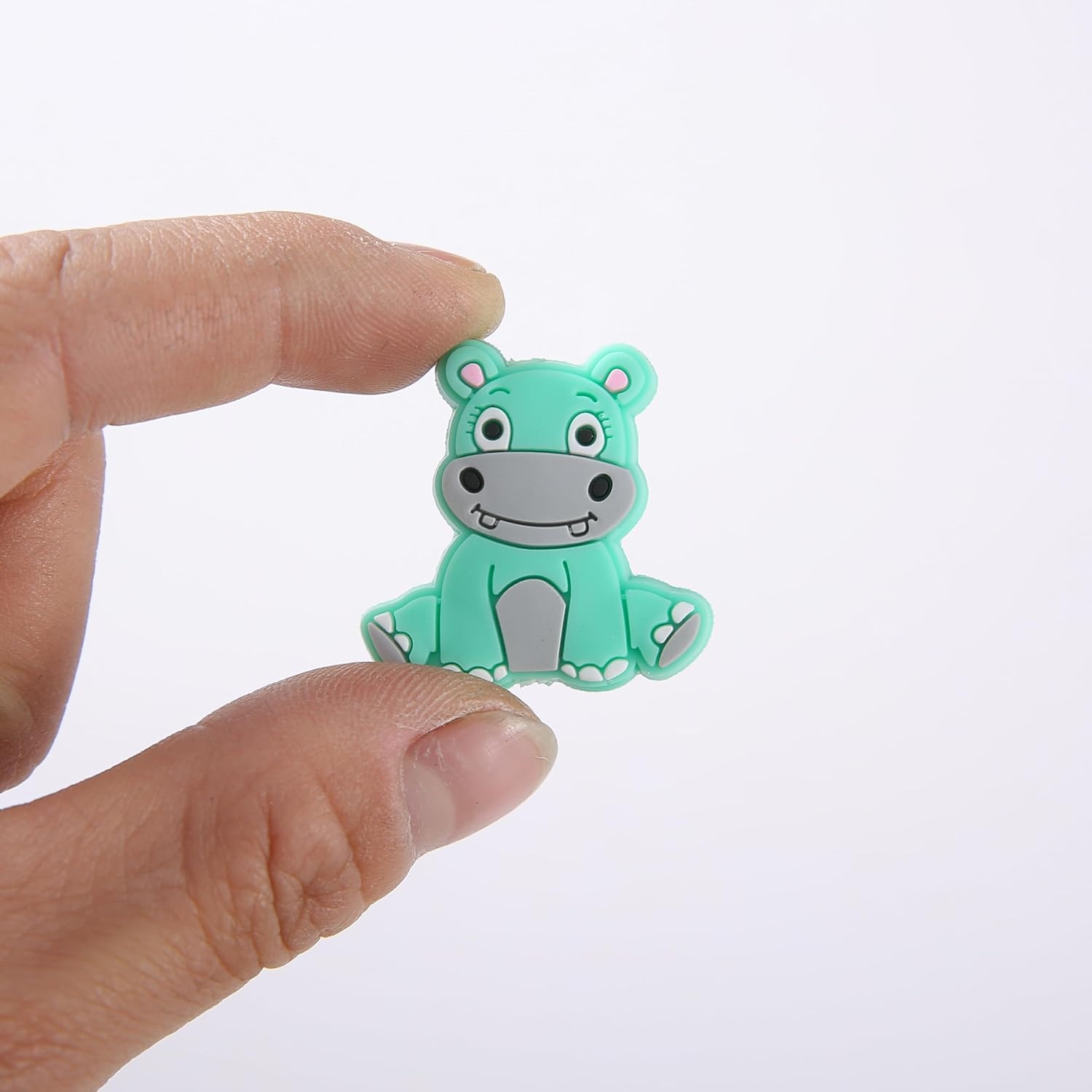 Silicone Focal Beads for Pens & Keychains, Bracelet &ndash; Bulk DIY Jewelry Making Kit, Creative Designs | Random Non-Repeat Beadable &ndash; Animals, Food, Sports, Fruit Themes with Extra Gift Pen (50 Pieces) image number 5