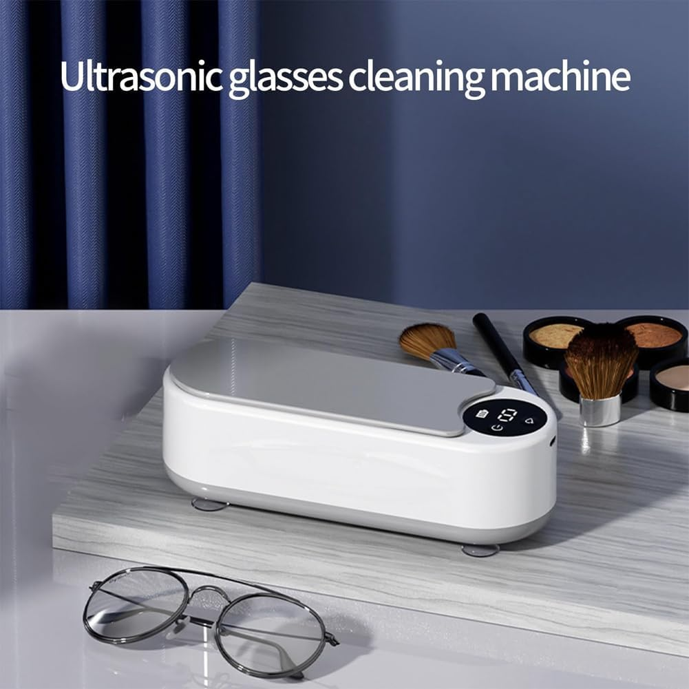 Jewelry Cleaner Portable Household Cleaning Machine for Jewelry, Glasses, Rings, Coin, Watch image number 4