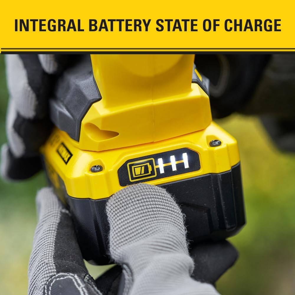 STANLEY FATMAX V20 | 18V Hedge Trimmer Kit 4.0Ah - Laser-Cut Diamond-Ground Blades, Power Saw&trade;, Compact and Lightweight &ndash; Weighing 2.9Kg, up to 60Min Run Time image number 3