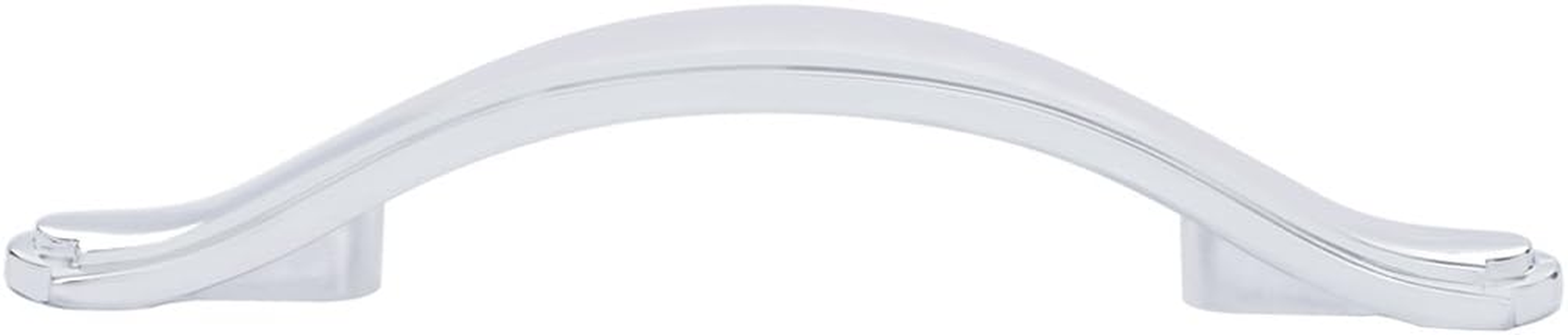 Amazon Basics Traditional Craftsman Cabinet Handle, 13.03Cm Length (7.6Cm Hole Center), Polished Chrome, 10-Pack - Antque Silver image number 6