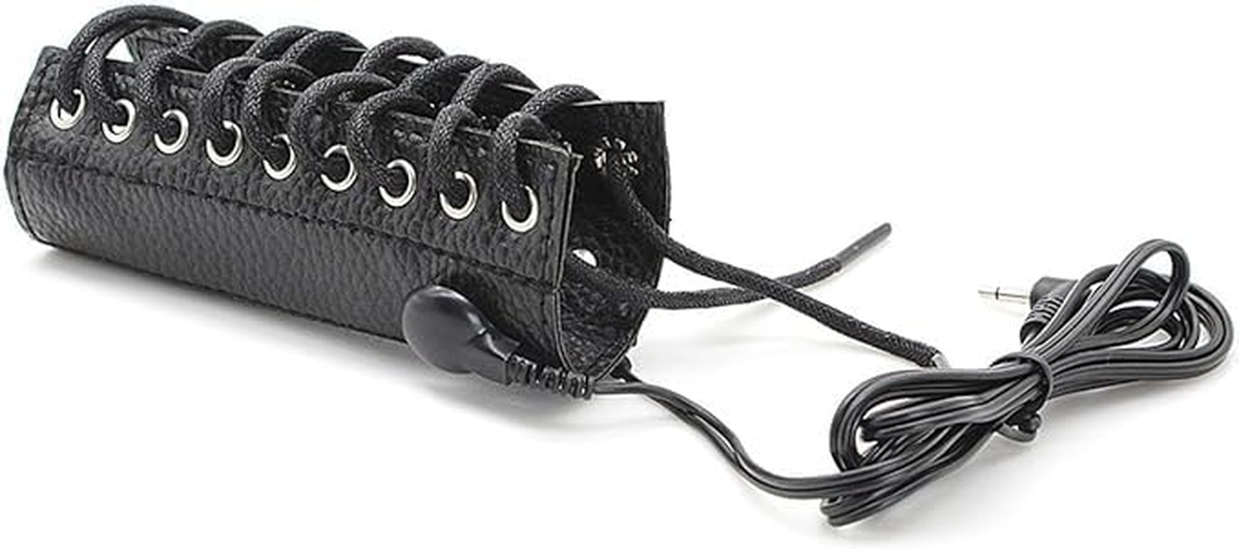 Electro Shock Penis Ring Estim Sex Penis Cock Hode Ring Stimulator Vibration Penis Sleeve for SM Sex Toys Adult Women Men image number 4