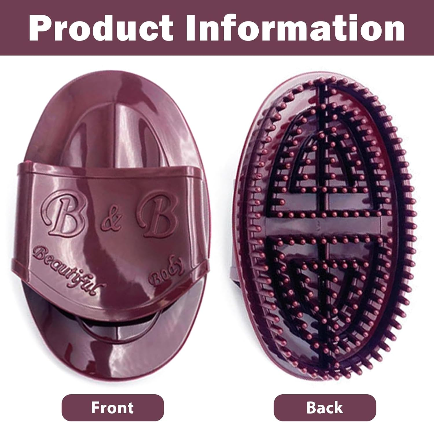 2-Pack 2025 Pro Meridian Massage Brush Set - Full Body & Scalp Acupressure Tool for Head-To-Toe Relaxation - Salon Quality Comb Gift Idea​ image number 1