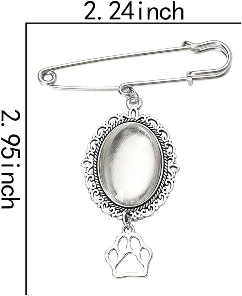 Wedding Bouquet Charms Memorial Pin for Bride Groom Bouquet Photo Picture Frames with Clothes Pins Brooch for Women Men image number 2