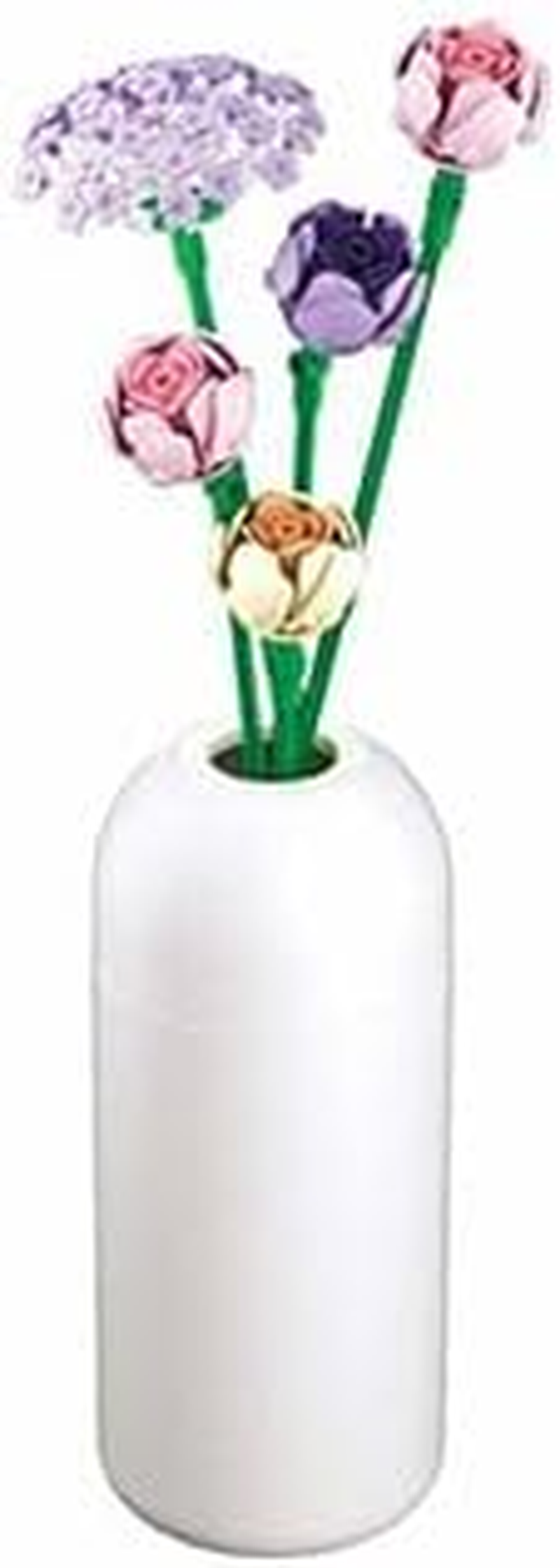 Stuban Building Block Flower Set with Vase, Creative Life Bricks, 33.5 Cm, Multi-Coloured Roses and Sunflower, M38-B1101-17 image number 2