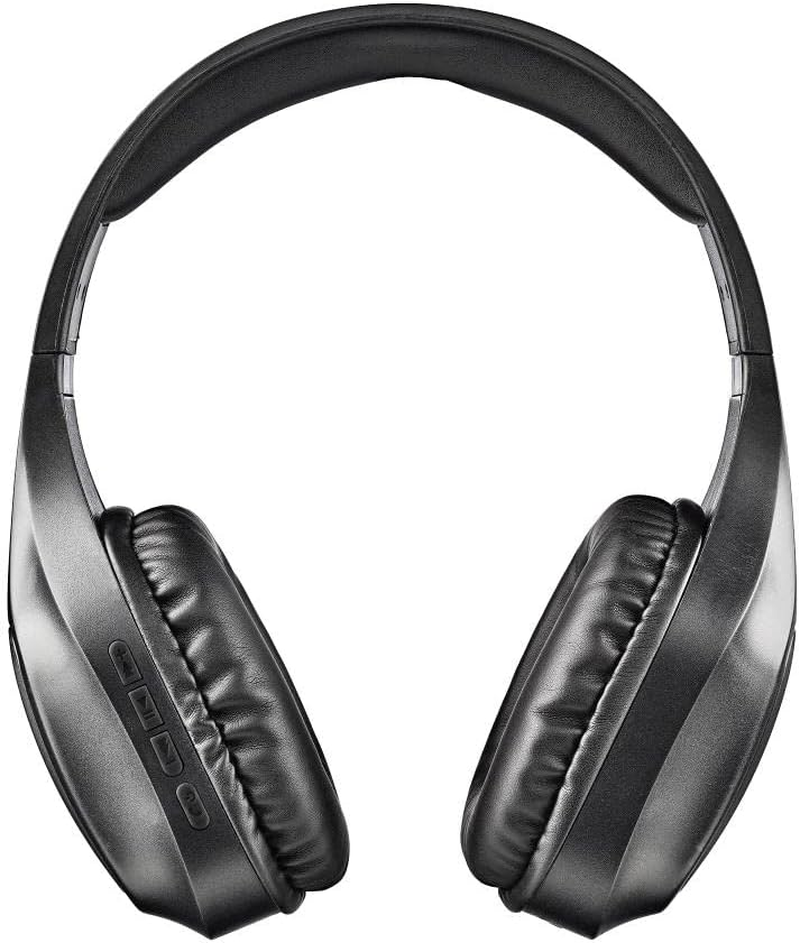 NGS ARTICA Wrath Black - Supra-Aural Wireless Headphones, Compatible with Bluetooth Technology, Built-In Microphone, 10 Hours Battery Life, Colour Black image number 6