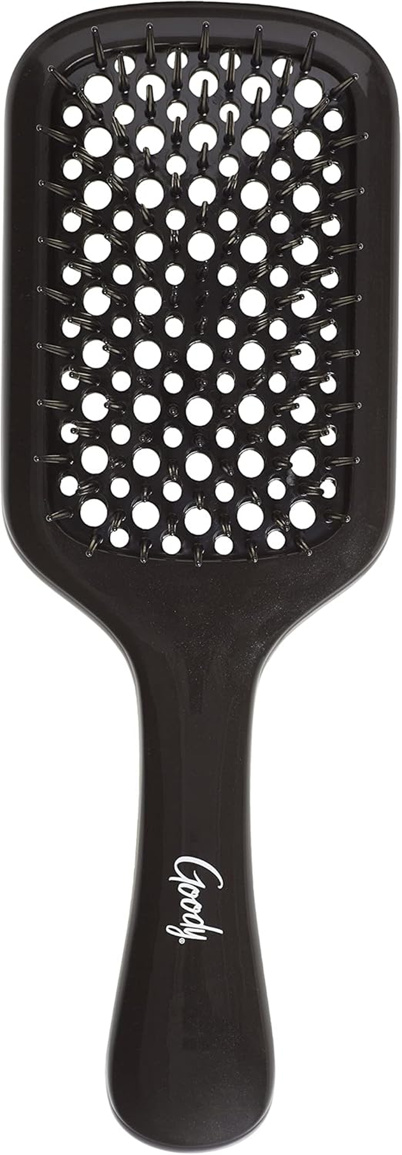 GOODY Planet Vented Paddle Brush,Teal - Detangler Comb for Thick,Curly & Fine Hair - Pain-Free Hair Accessories for Women,Men,& Kids - Removes Knots & Tangles - Ocean Rescue Recycled Plastic