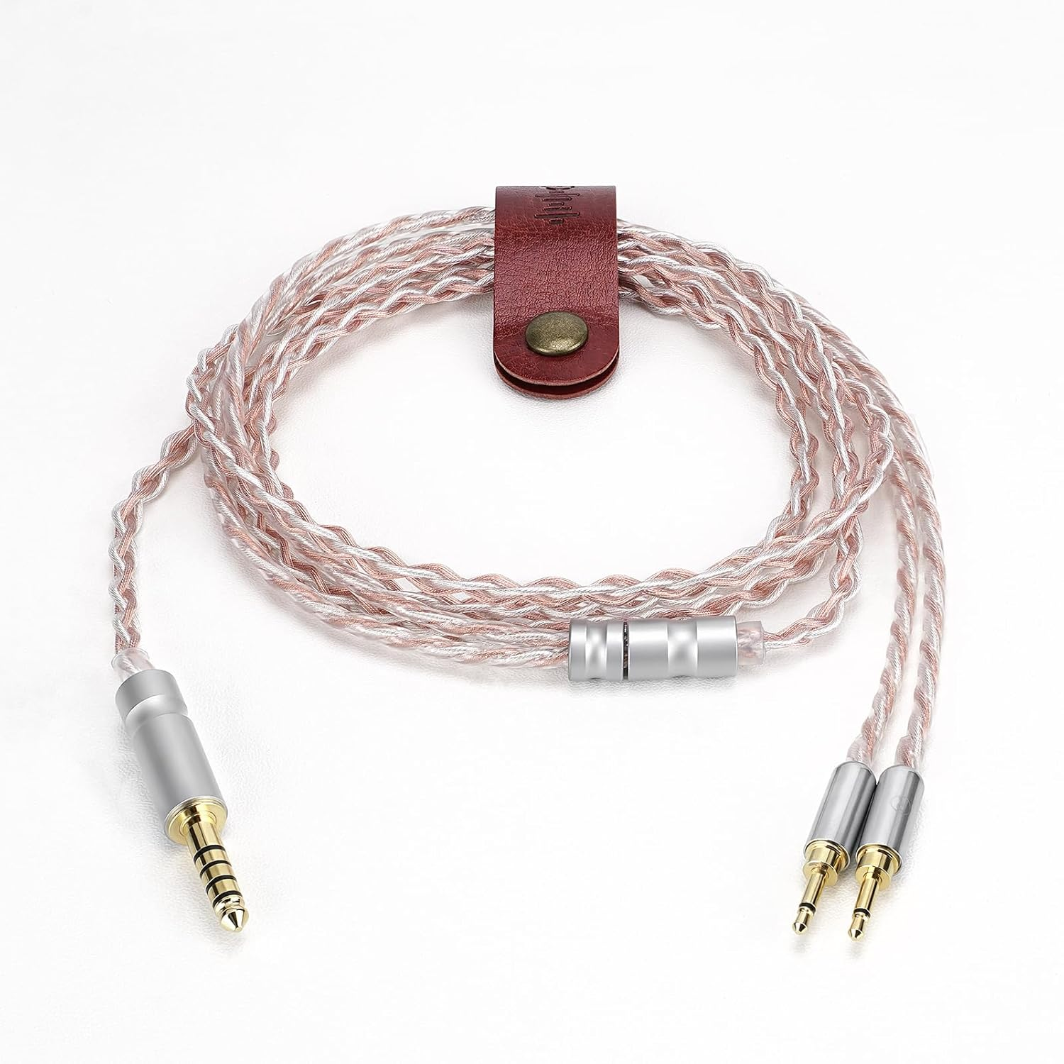 Geekria Apollo 4.4Mm Balanced Male to Dual 2.5Mm Male Headphone Upgrade Cable Compatible with HIFIMAN HE400S, He-400I, HE560, HE350, HE1000 V2, 4-Core 6NOCC Copper Wire (4.9FT / 1.5M) image number 4