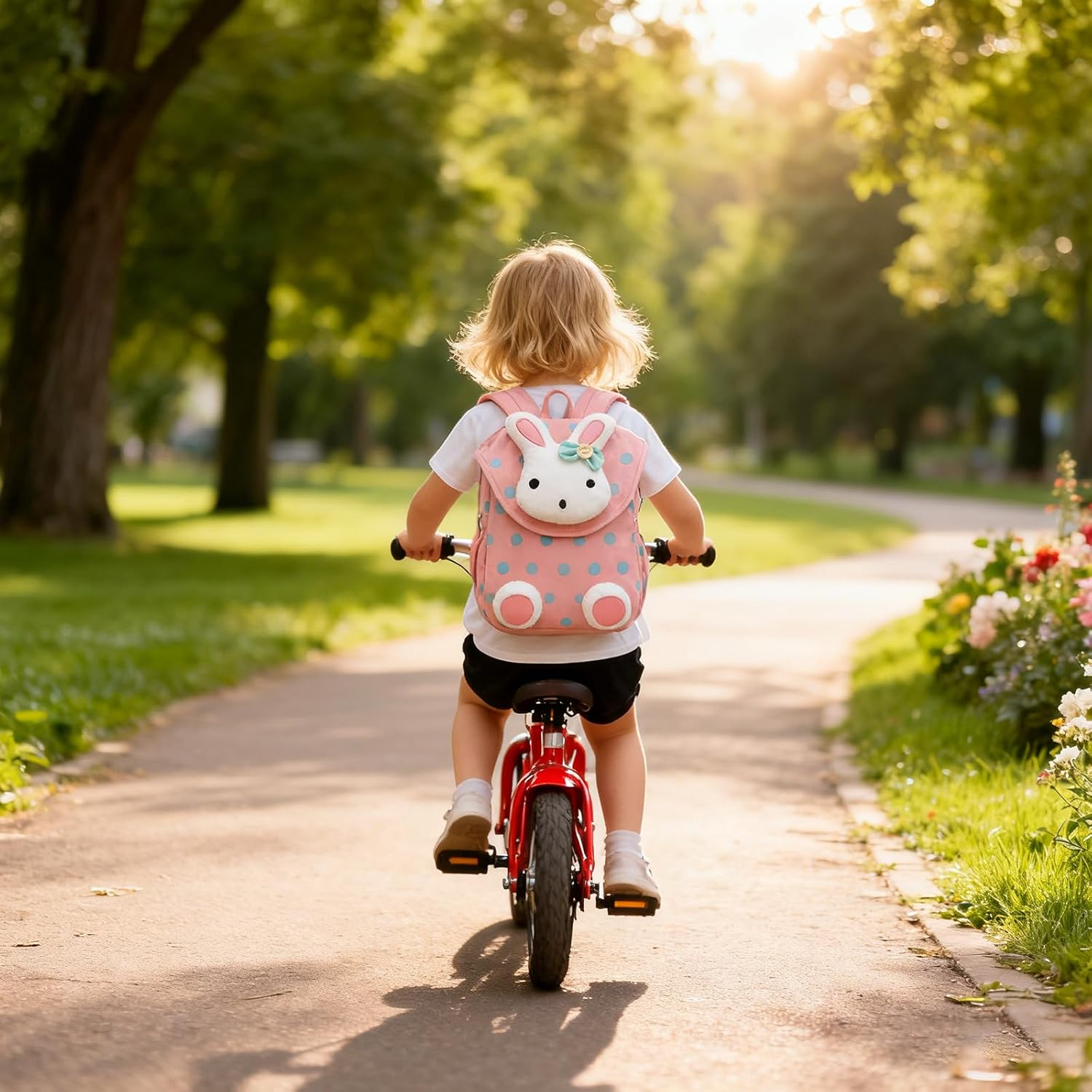 Xinyanmy S&uuml;&szlig;e Kaninchen Babyrucksack Kinderrucksack F&uuml;r Baby M&auml;dchen Kleinkinder 1-3 Jahre Im Kindergarten image number 4
