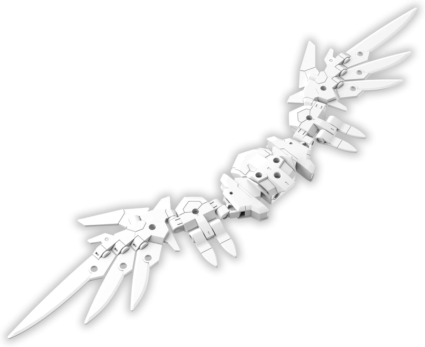 BANDAI Hobby KIT 30MM 1/144 Option Parts Set 17 (Wing Unit 1) image number 2