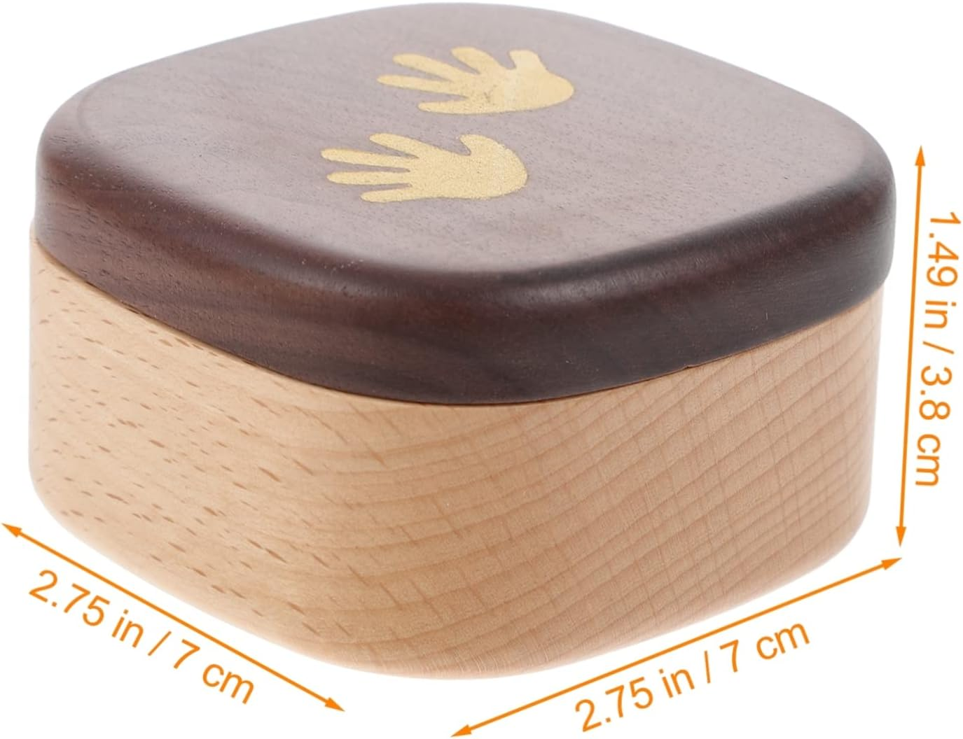 Abaodam Essentials for Newborn Tooth Keepsake Box Lanugo Collection Box Tooth Holder image number 5