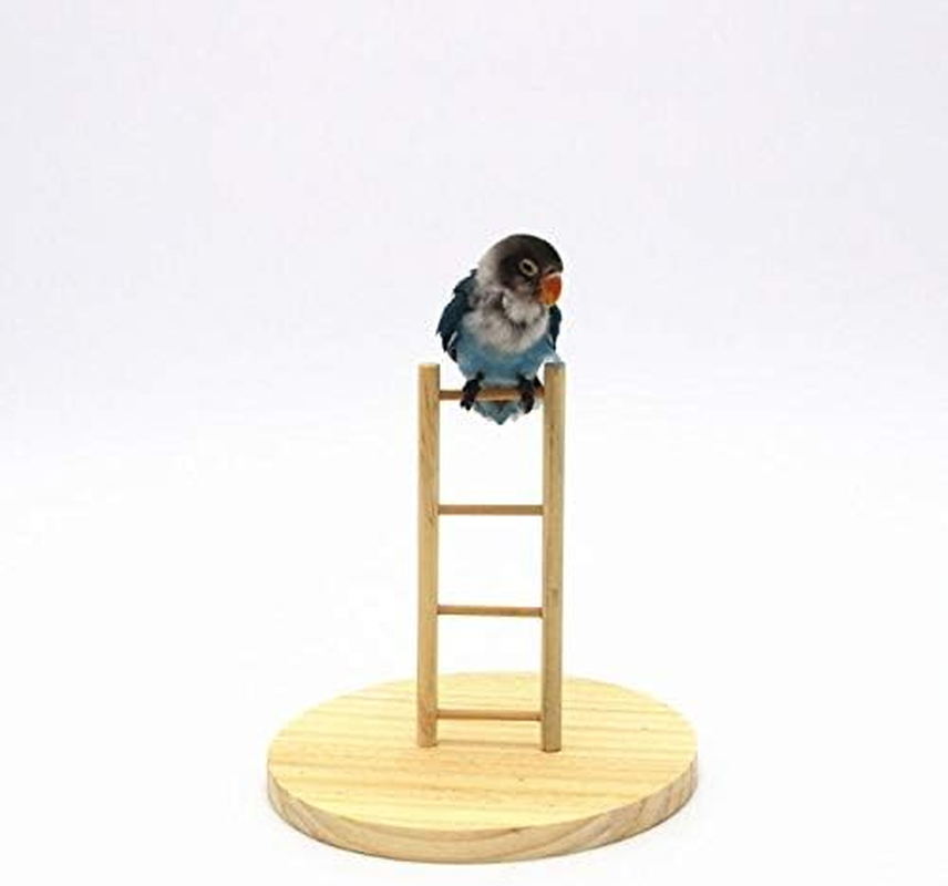 Pet Toys Hamster Parrot Bird Toy Training Ladder Standing Bar Bird Ladder, Specification: 4 Ladder Pet Toys image number 1
