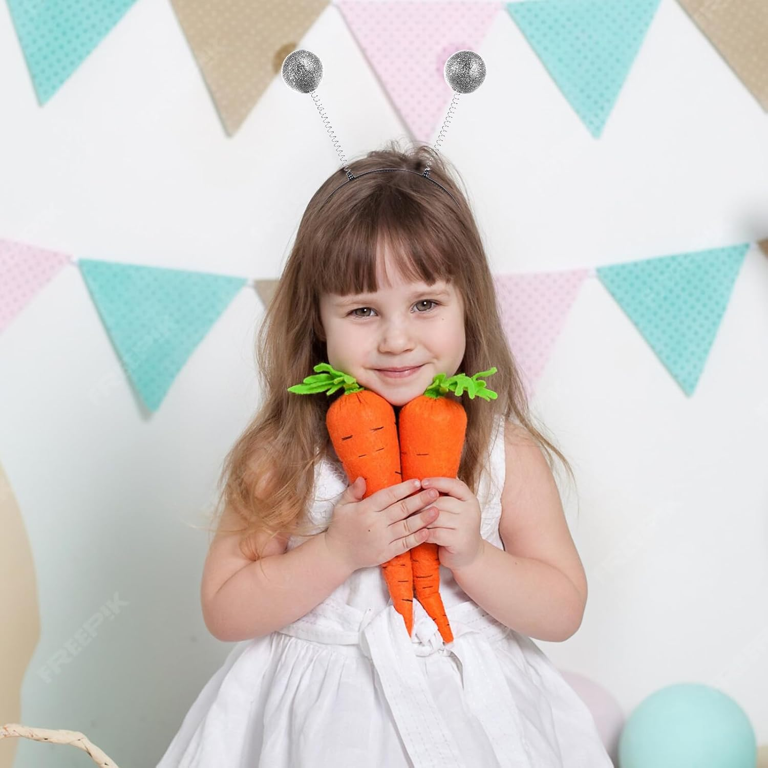 Alien Headband for Adults Women, Glitter Alien Costome Accessories Alien Antenna Headband for Space Theme Party Costume Outfit image number 4