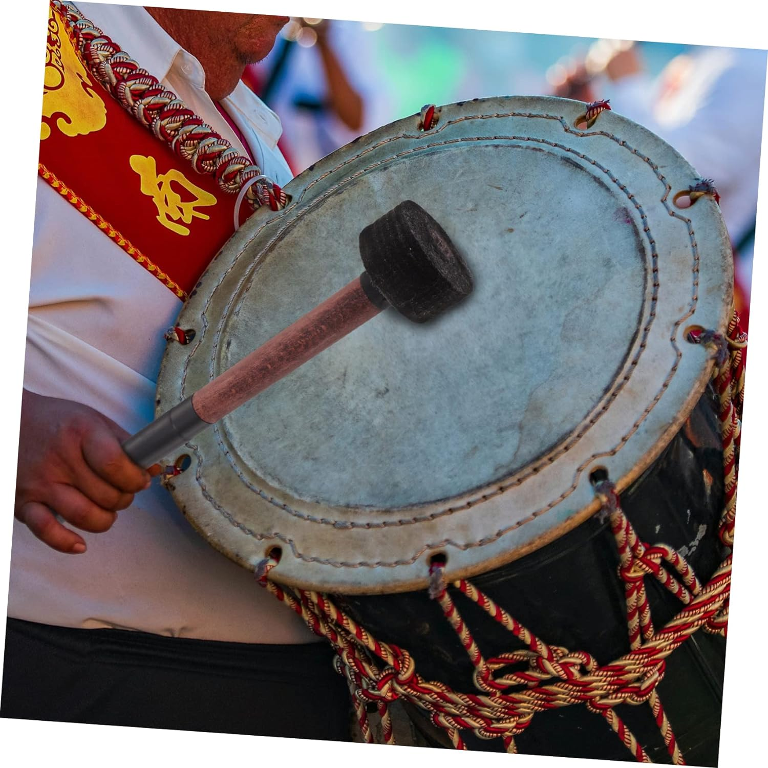 Slip Drum Sticks Bass Drum Mallet for Marching Band Performance Percussion Stick Replacement Musical Instrument Accessory image number 1