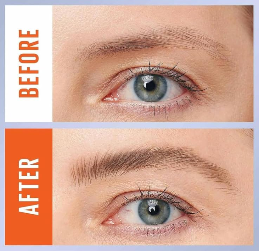 Stop Skipping Brows with This 2-In-1 Easy Brow Stick,Brow Styling Lifting Stick,Waterproof Eyebrow Pencil for Women,Easy to Color, Long-Lasting and No Smudging,Smooth and Easy to Color (Blonde) - Dark Brown image number 7