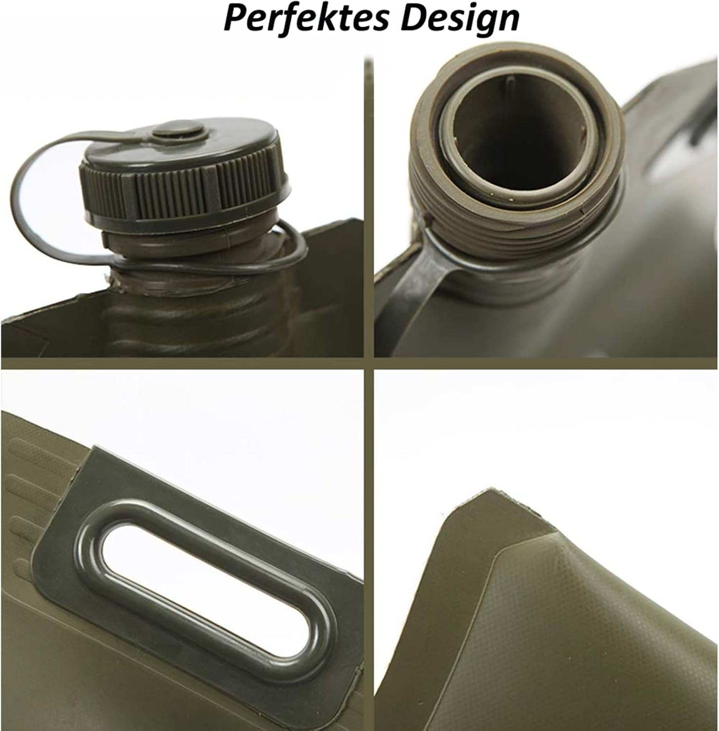 Foldable Gasoline Bag, Folding Fuel Tanks, Petro Cans Super-Light for Automotives and Motorcycles (30L) image number 6