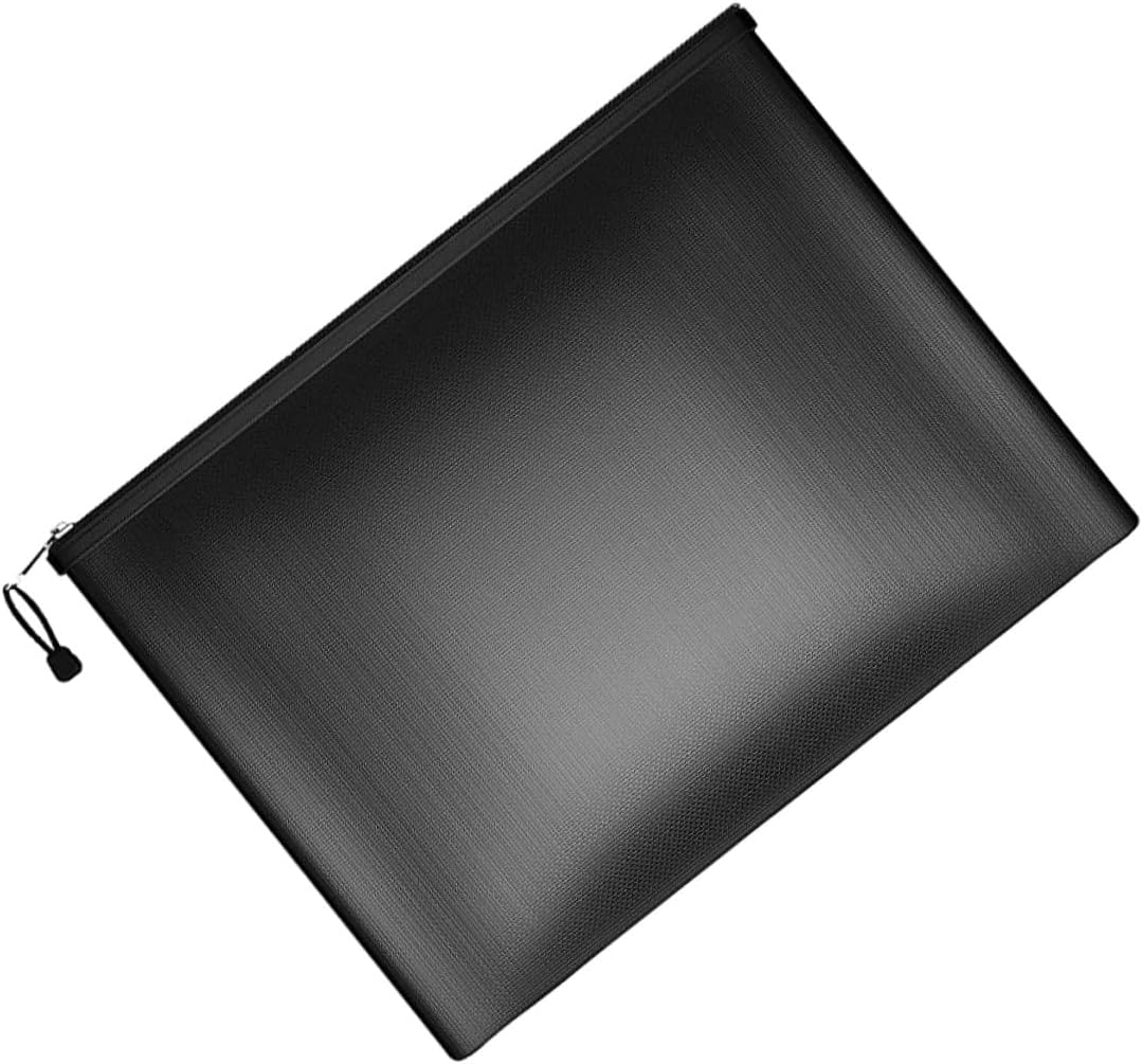 LAPYAPPE Fireproof Money Bag Waterproof Document Holder Safe Storage Pouch for Important Documents, Cash, and Valuables image number 3