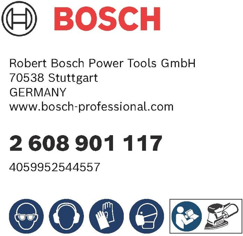 Bosch Professional 10X Expert C470 Sandpaper (For Hardwood, Paint on Wood, 100X150 Mm, Grit 120, Accessories Multi Sander) image number 2