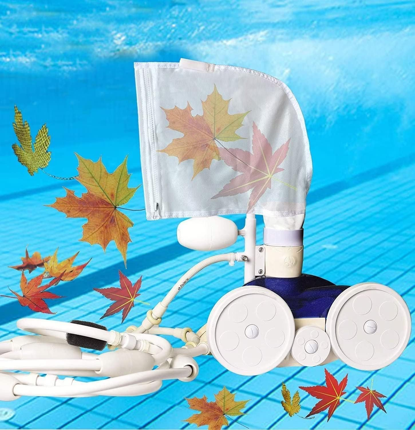 2 Pack Zippered Bag Replacement Fits for Polaris 360 380 Pool Cleaner All Purpose Filter Bag for Polaris Filter Bag image number 5