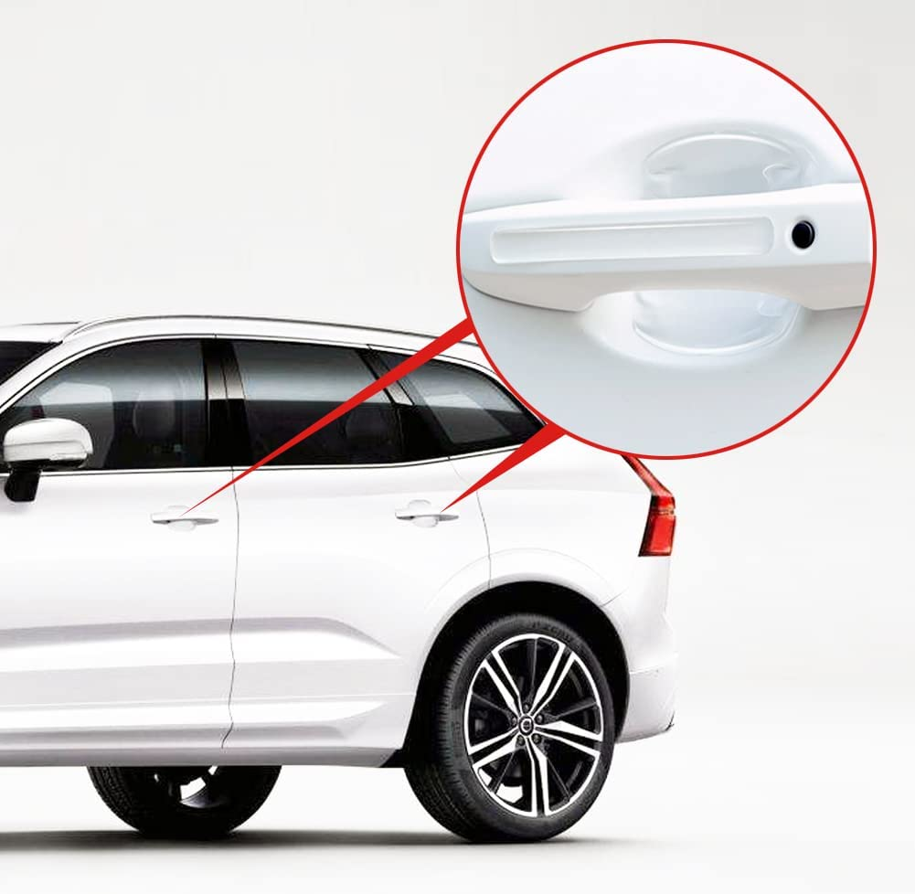 Jumpfire 16 PCS Transparent Door Handle Protector Stickers - Waterproof Anti-Scratch Handles Cup Scratch Protectors Universal for Avoiding Car Scratches image number 3