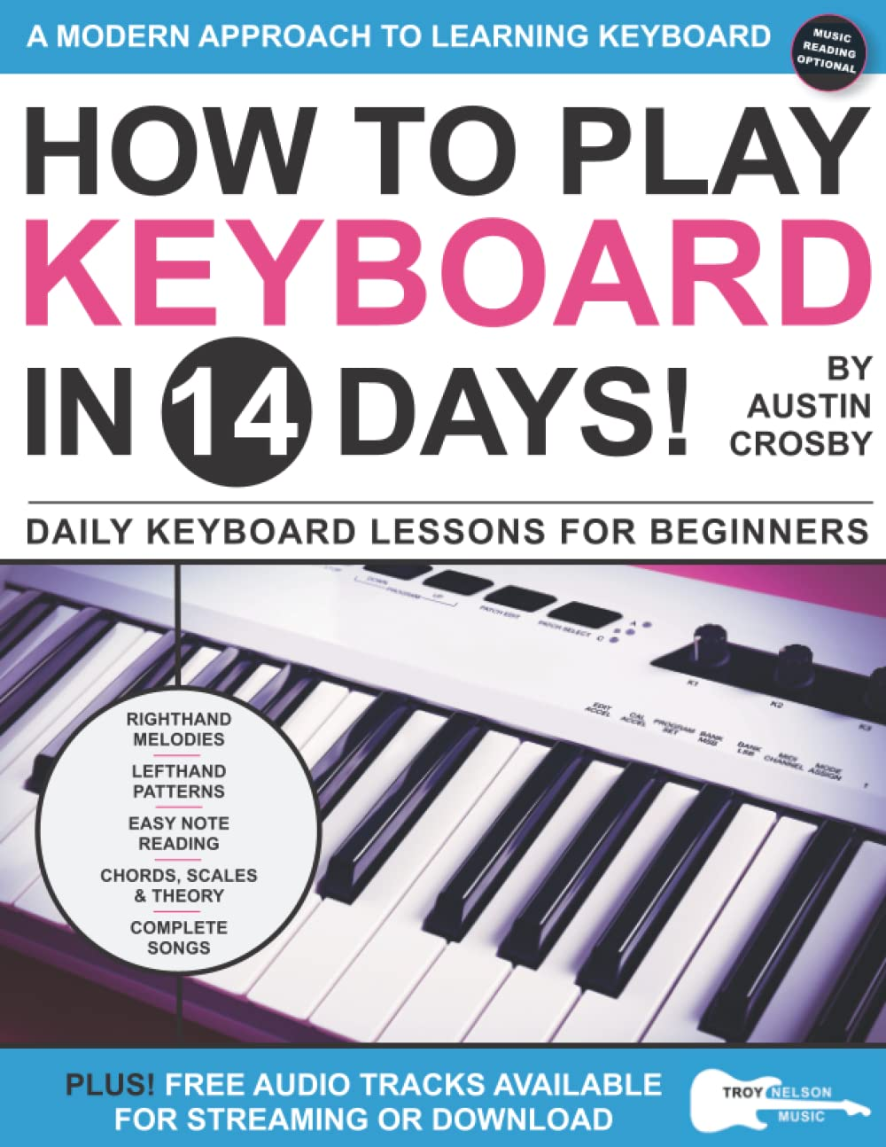 How to Play Keyboard in 14 Days: Daily Keyboard Lessons for Beginners image number 1