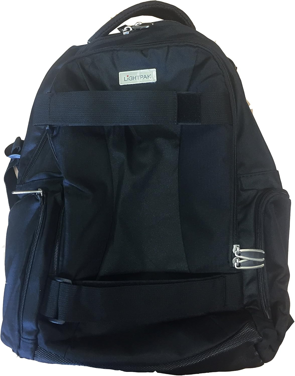 Hawk Polyester Laptop Backpack for 14 Inch Notebook Backpack with Padding, Black, 46 Cm, Rucksack