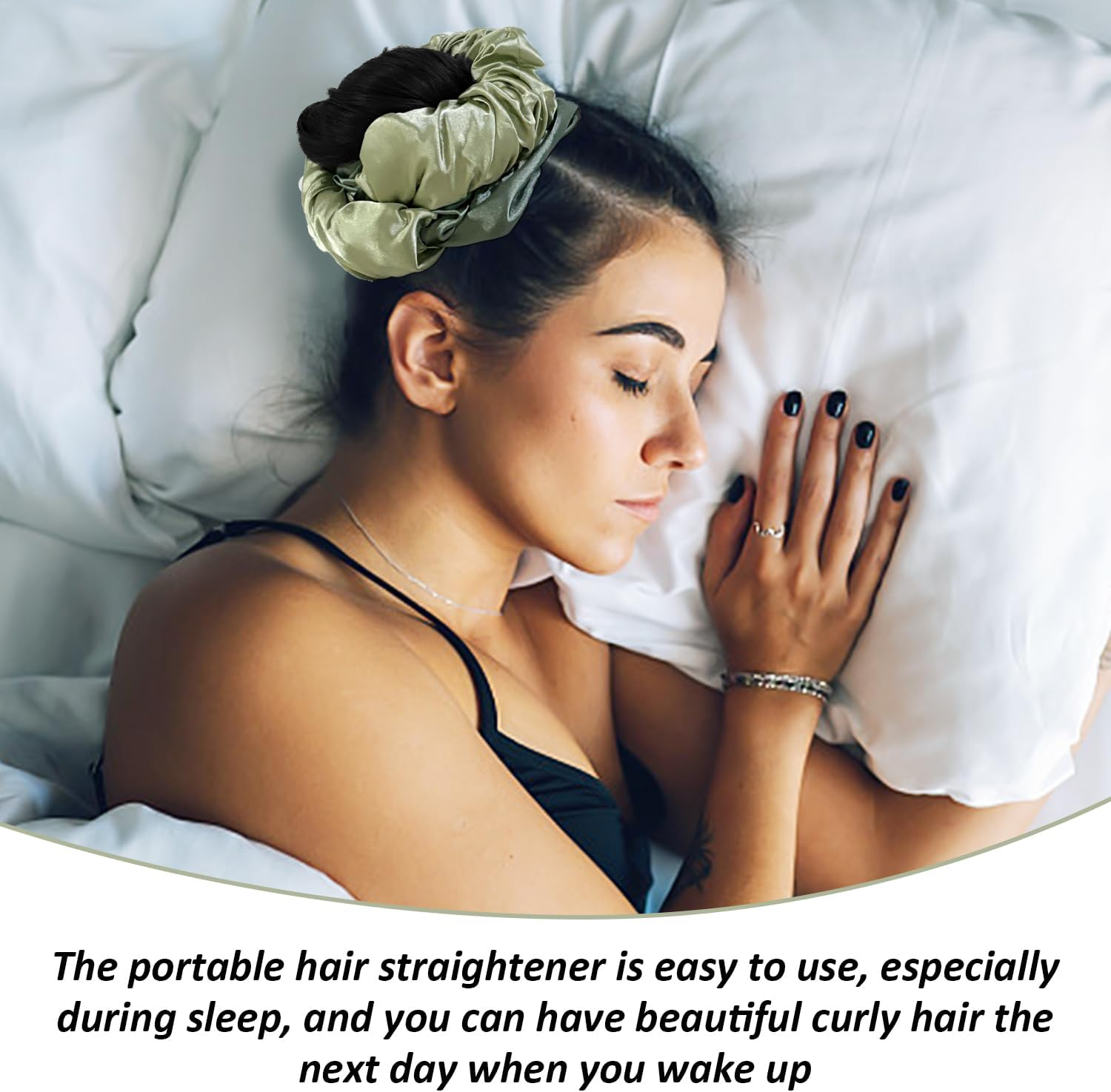 2 Piece Hairpin Portable Hair Pin Hair Styling Tool Sleep Blocker image number 1