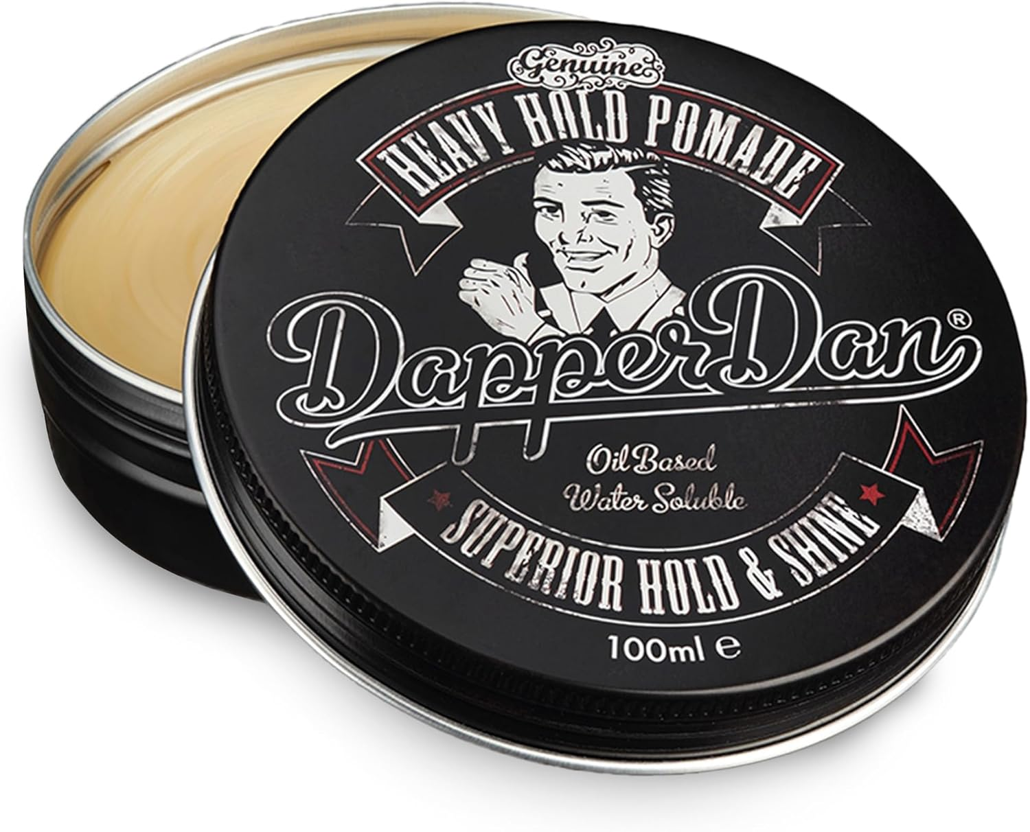 DAPPER DAN HEAVY HOLD POMADE 100ML image number 4