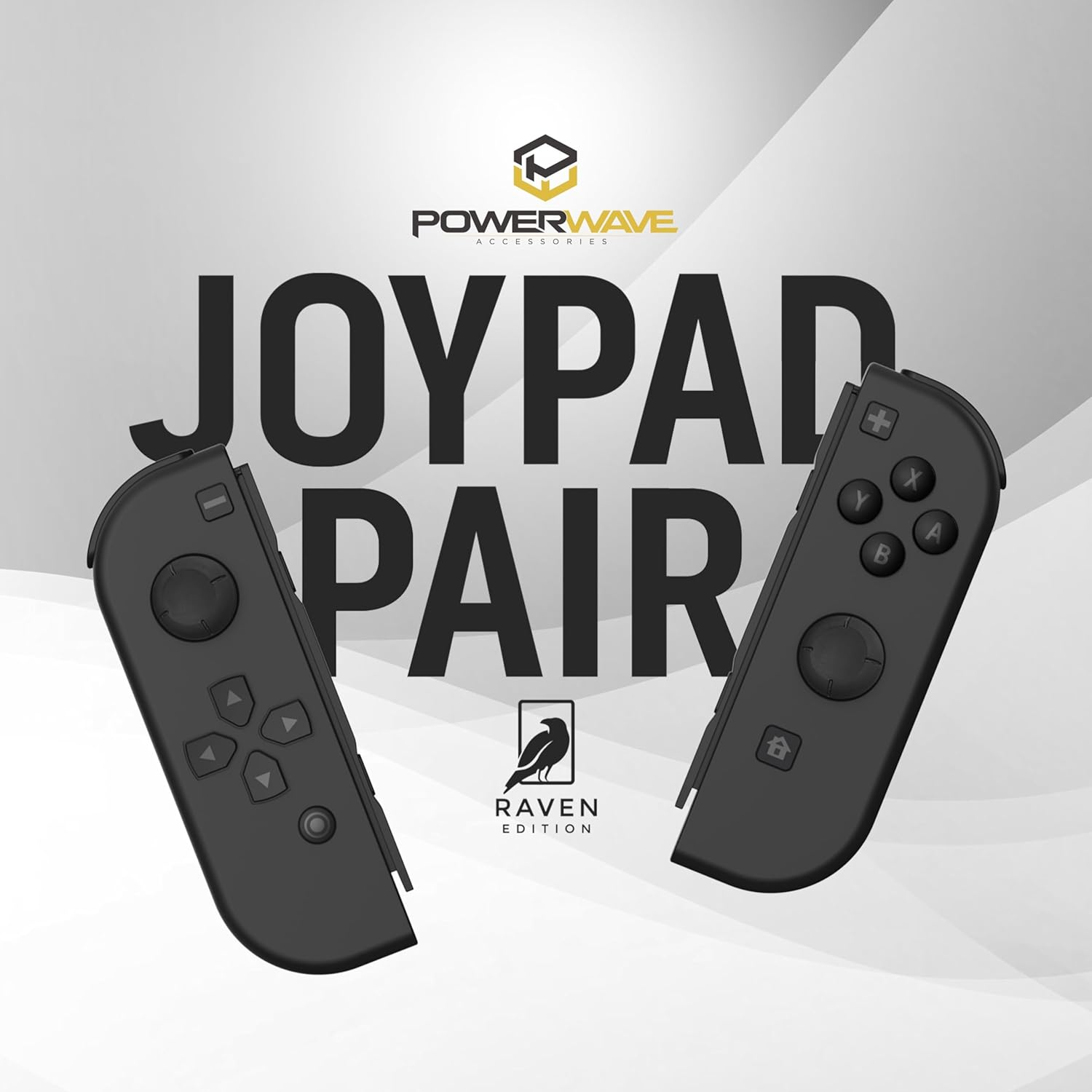 Powerwave Switch Joypad Pair Raven Black for Nintendo Switch image number 6