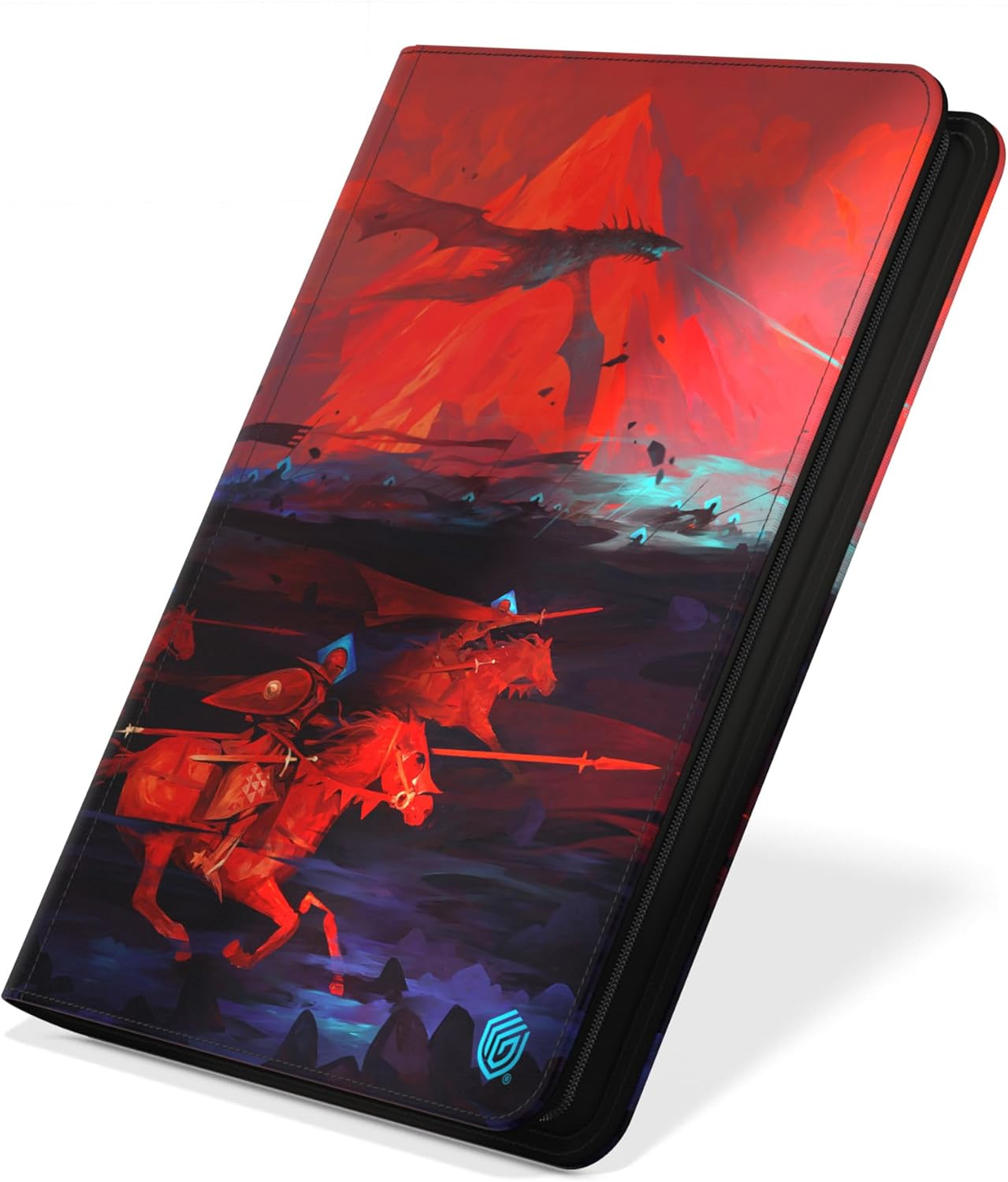 Ultimate Guard Xenoskin Zipfolio 360 2024 Exclusive Dominik Mayer: Crowned with Fire Portfolio image number 1