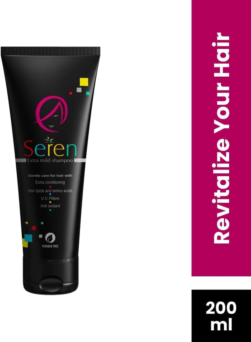 Seren Extra Mild Shampoo 200Ml Pack of Two image number 2