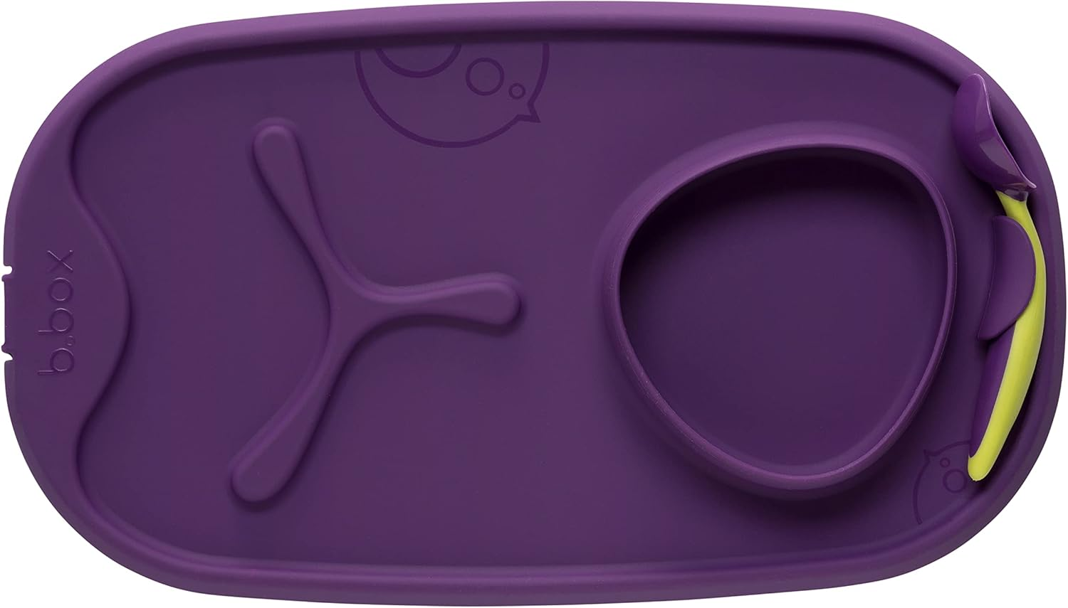 B.Box Roll + Go Mealtime Mate - Passion Splash